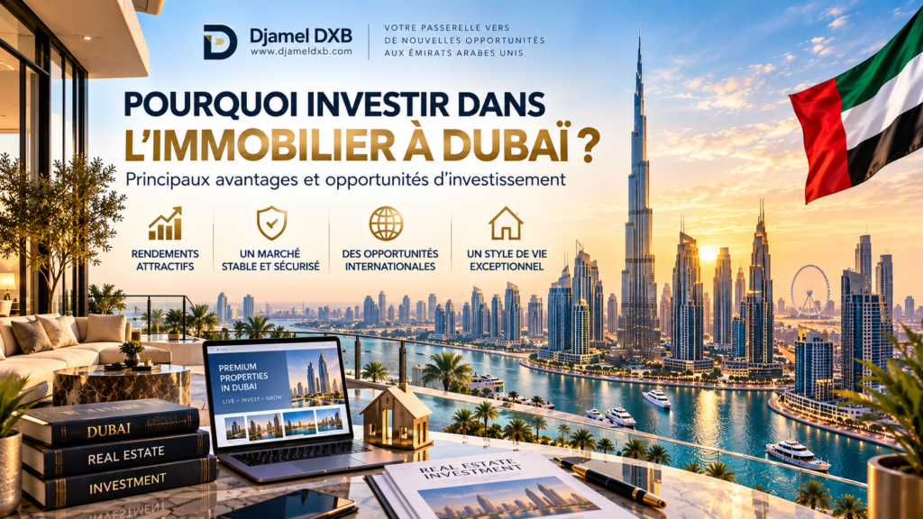 Pourquoi investir dans l’immobilier à Dubaï ? Guide complet de l’investissement immobilier aux EAU