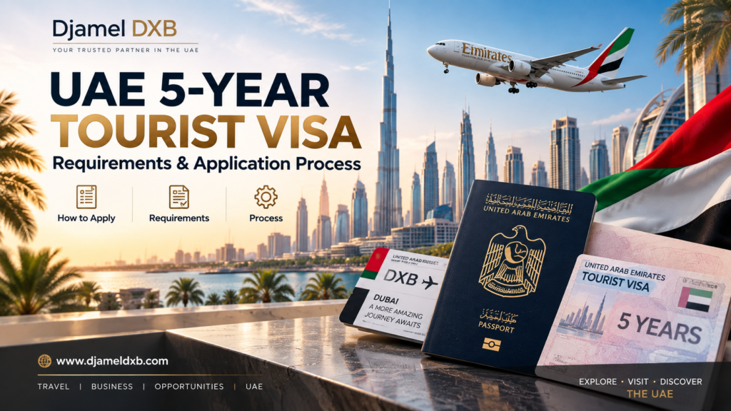 How to Apply for a UAE 5-Year Tourist Visa: Requirements & Process
